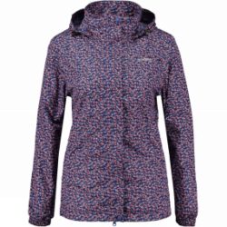 Ayacucho Womens Stowaway Jacket Poppy Flower Print